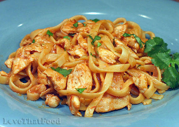 Thai Chicken Fettuccine