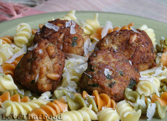 Turkey Meatballs with Pecorino Romano