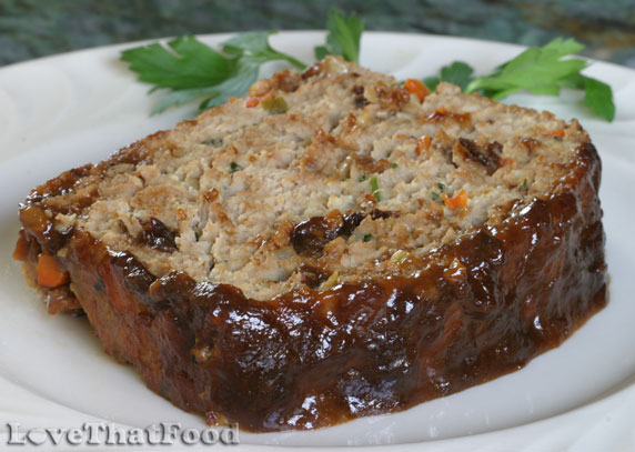 Turkey Meatloaf with Prune Glaze