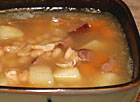Chicken, Sausage, Potatoes and Bean Soup